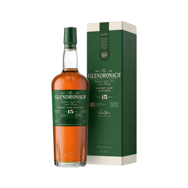 GLENDRONACH SHERRY CASK MATURED 15YRS