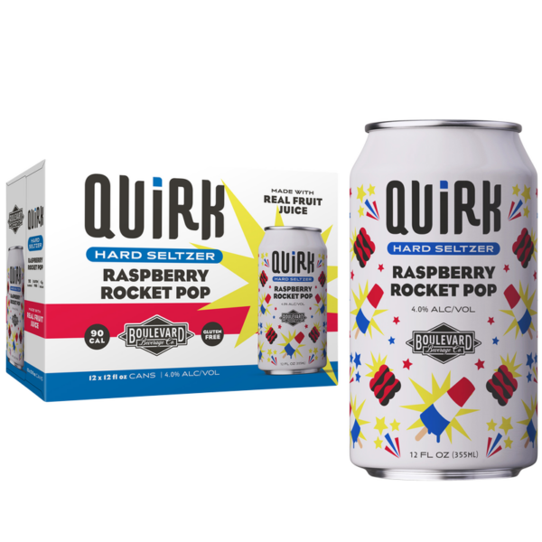 BLVD QUIRK RASPBERRY ROCKET POP