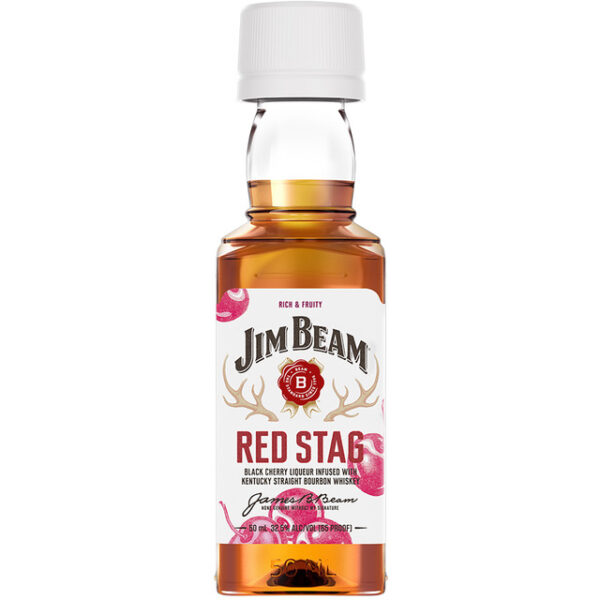 JIM BEAM RED STAG BLACK CHERRY