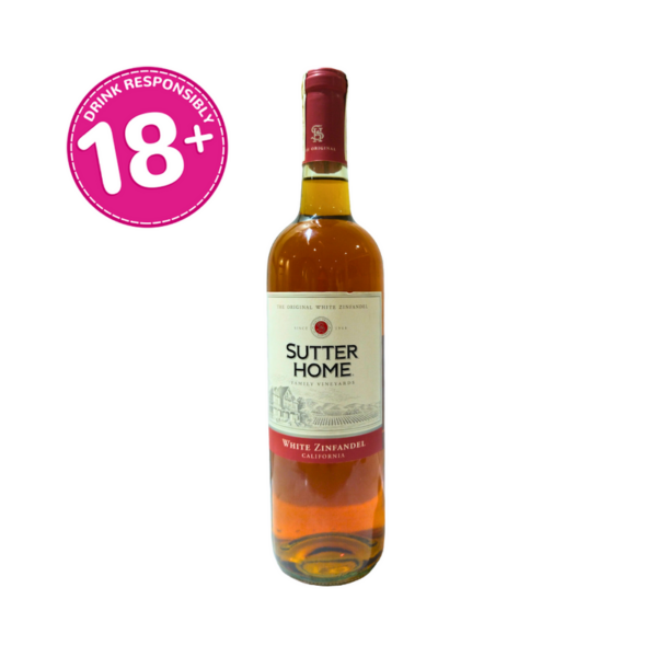 SUTTER HOME WHITE ZIN 750ML