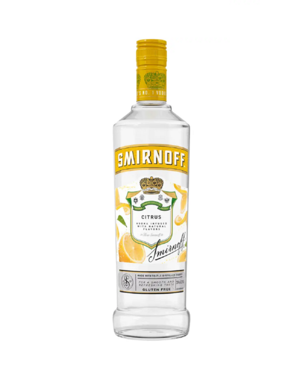 SMIRNOFF VODKA CITRUS 750ML