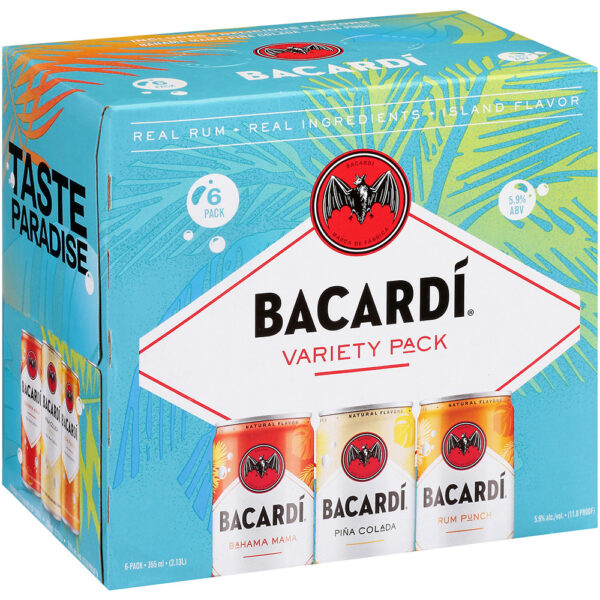 BACARDI TASTE PARADISE VARIETY PACK