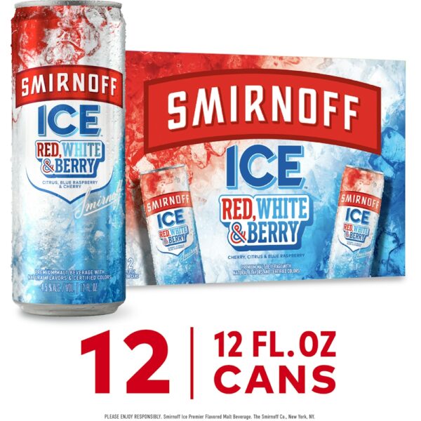 SMIRNOFF ICE RED WHITE & BERRY