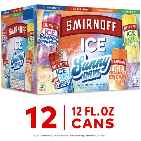 SMIRNOFF ICE SUNNY DAYS 12Z CAN