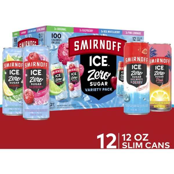 SMIRNOFF ICE ZERO VARIETY