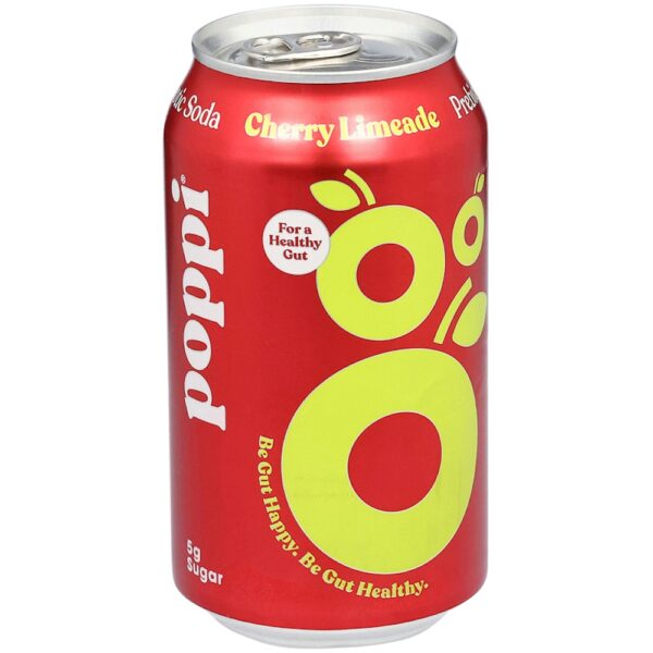 POPPI PREBIOTIC CHERRY LIMEADE