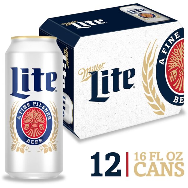 MILLER LITE 16Z CAN