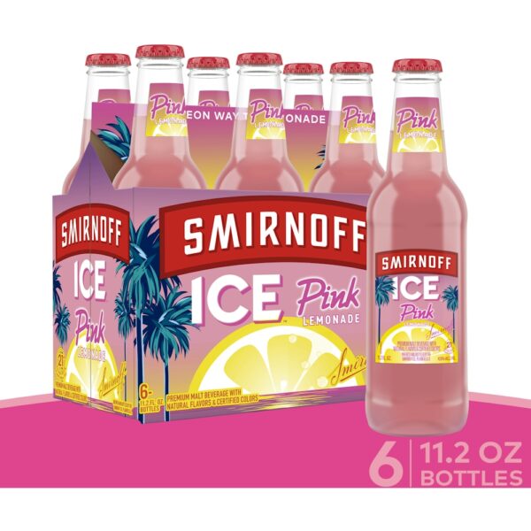 SMIRNOFF ICE PINK LEMONADE BTL