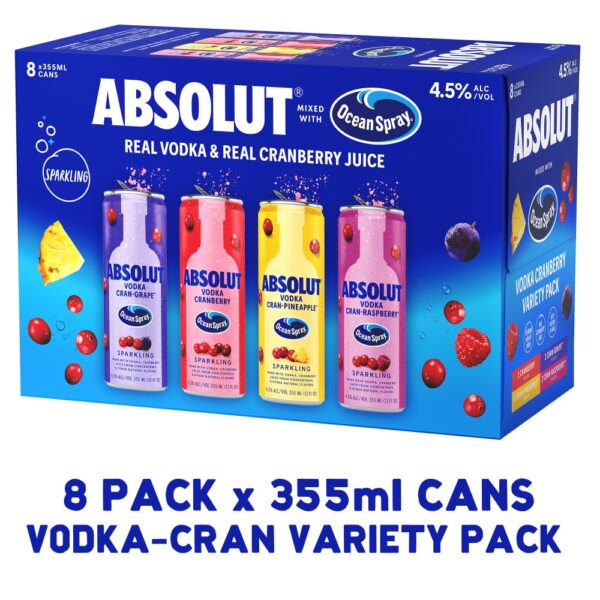 ABSOLUT OCEAN SPRAY VARITY