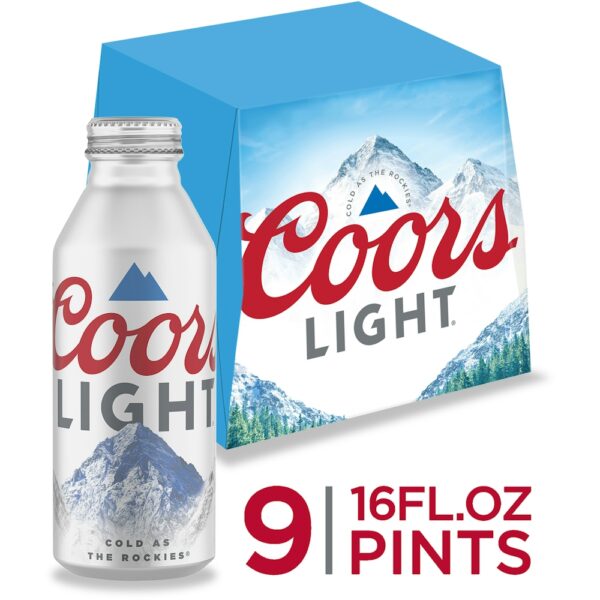 COORS LIGHT ALUMI 16Z