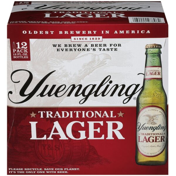YUENGLING LAGER 12Z