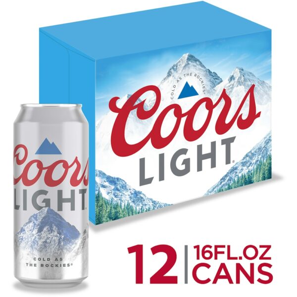 COORS LIGHT 16Z CAN
