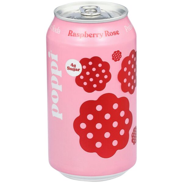 POPPI PREBIOTIC RASPBERRY ROSE