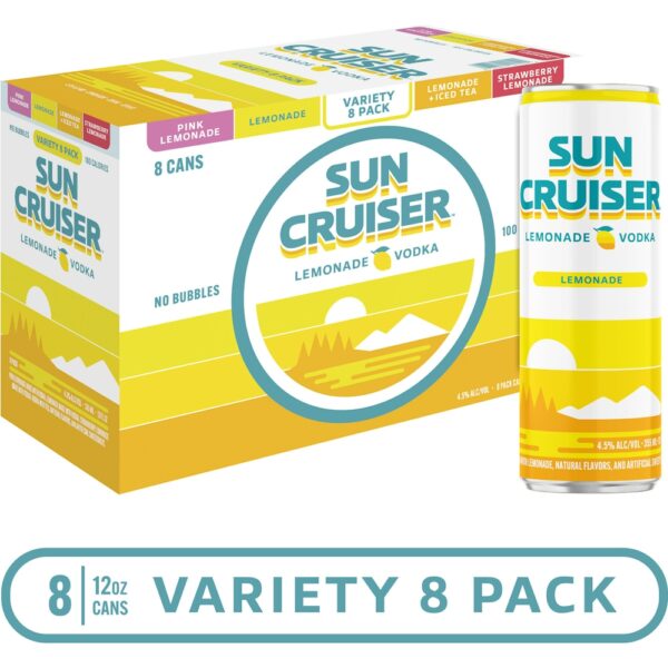 SUN CRUISER LEMONADE VODKA VERIETY PK