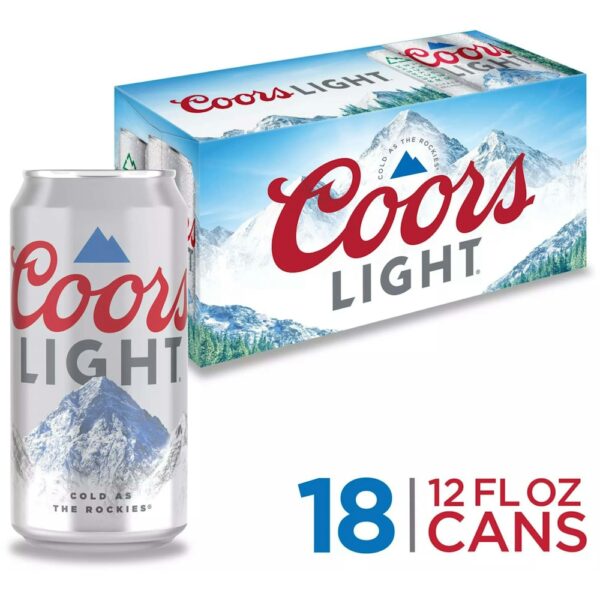 COORS LIGHT 12Z CAN