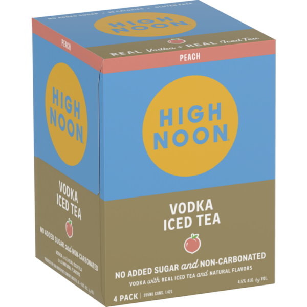 HIGH NOON ICEED TEA VODKA PEACH