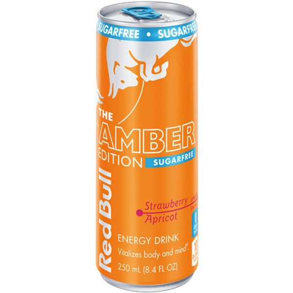 RED BULL SUGAR FREE AMBER