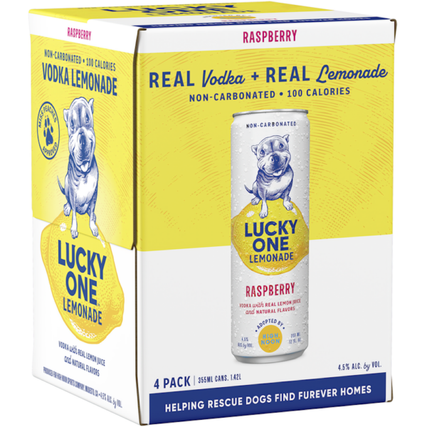 LUCKY ONE LEMONADE RASPBERRY 355ML