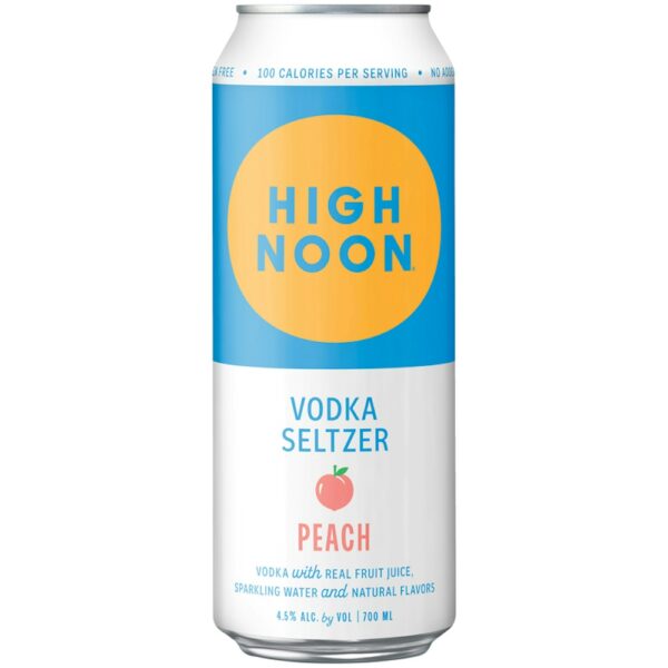 HIGH NOON PEACH VODKA SELTZER