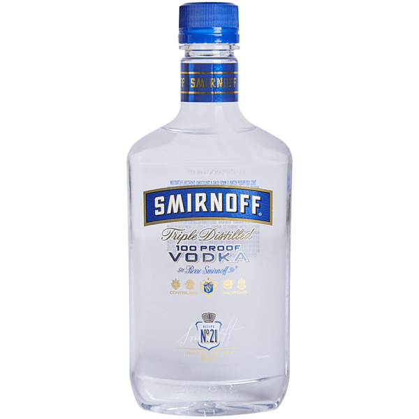 SMIRNOFF 100PF 375ML