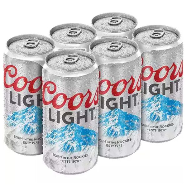 COORS LIGHT 12Z CAN