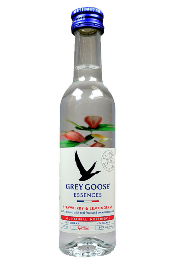 GREY GOOSE VODKA ESS STRAW & LEMON