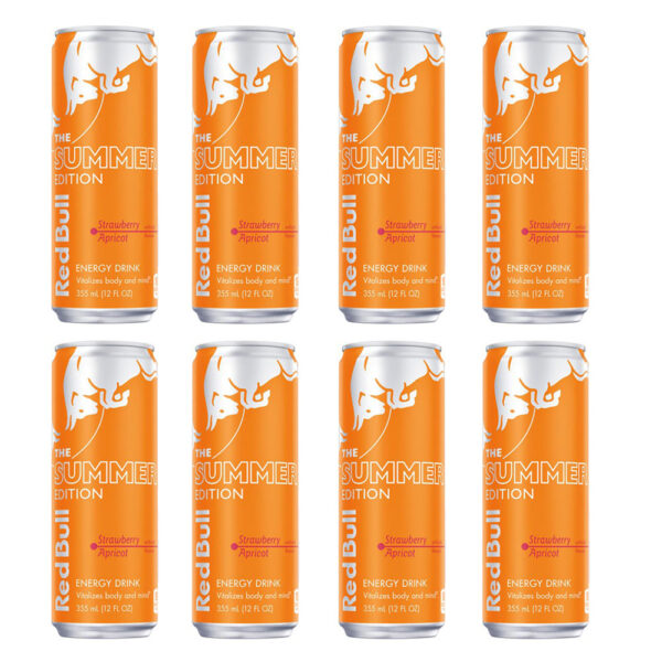 RED BULL SE STRAWBERRY APRICOT 12 OZ