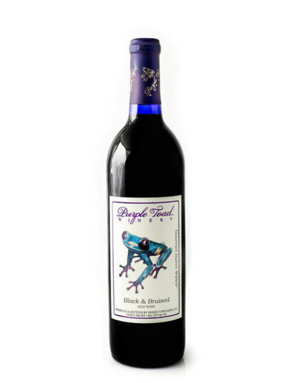 PURPLE TOAD BLACK & BRUISED