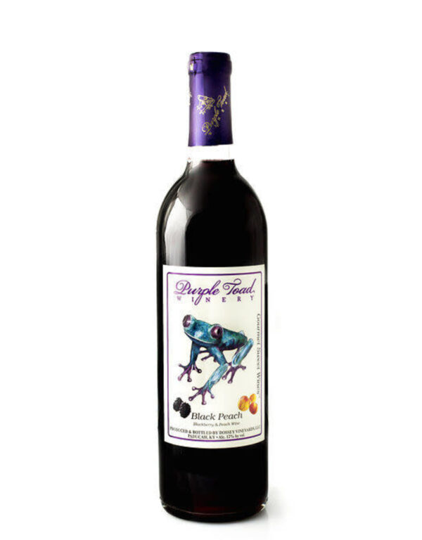 PURPLE TOAD BLACK PEACH