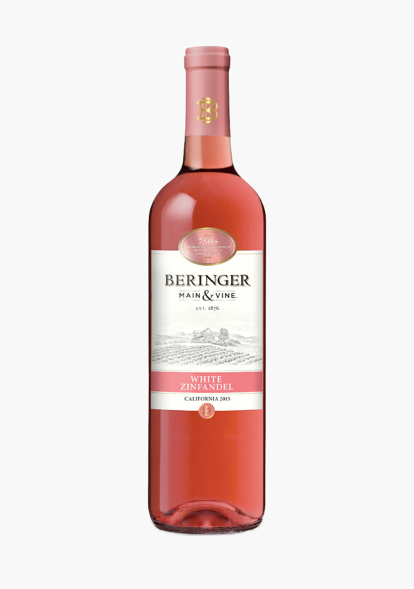 BERINGER WHITE ZIN 750ML