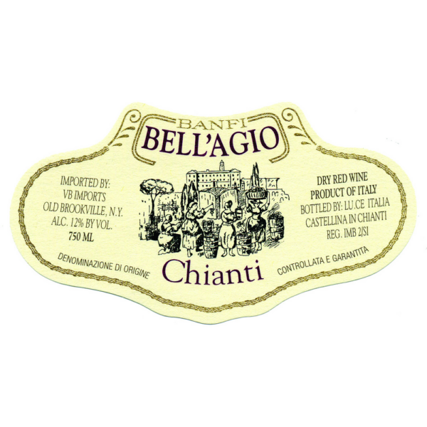 BANFI BELLAGIO CHIANTI FIASCO 750ML