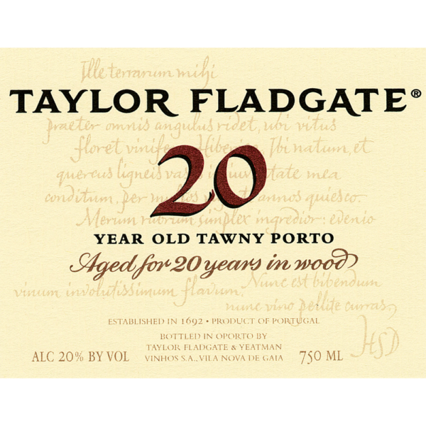 TAYLOR FLADGATE 20YR
