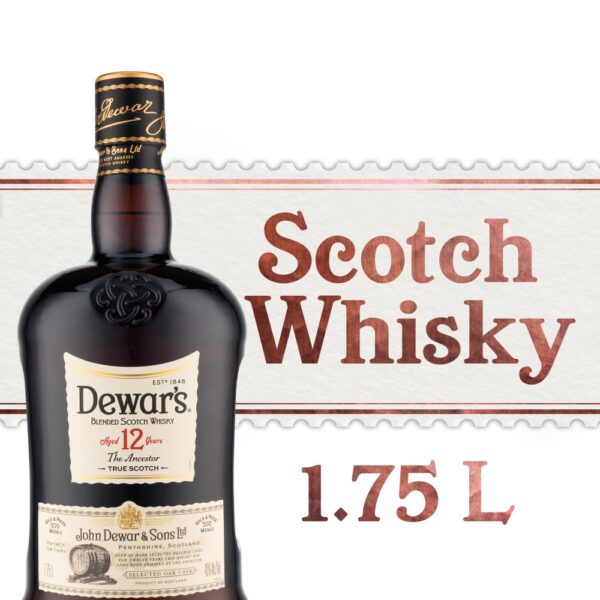 DEWARS BLENDED SCO DBL AGED 12YR 80