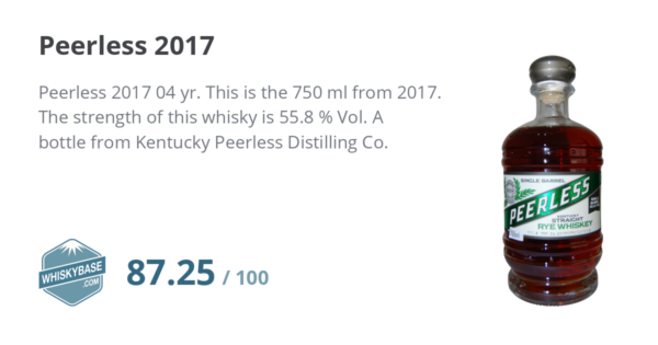 PEERLESS RYE SINGLE BARREL SELECTION-BB