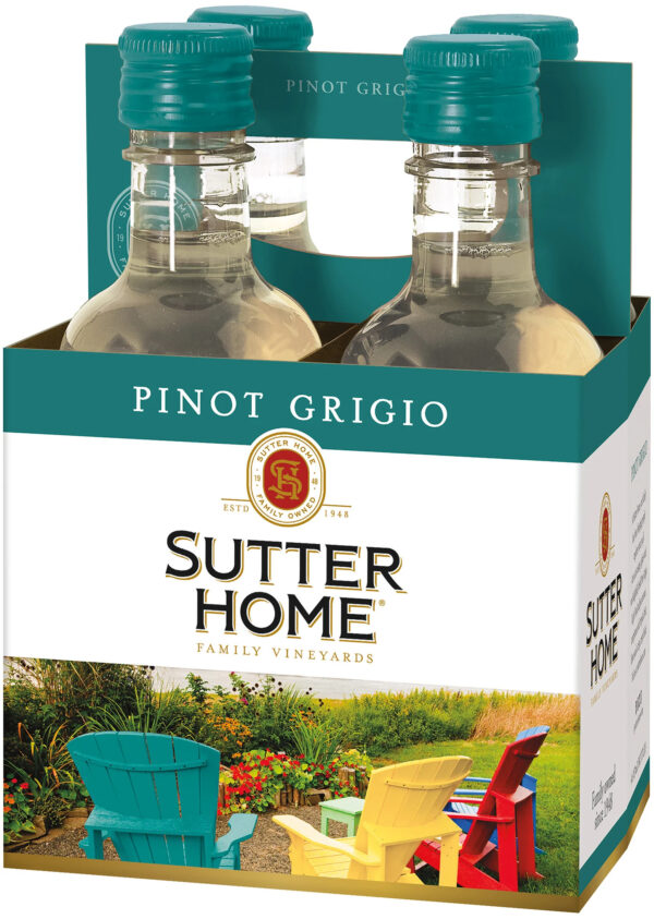 SUTTER HOME PINOT GRIGIO 4PK
