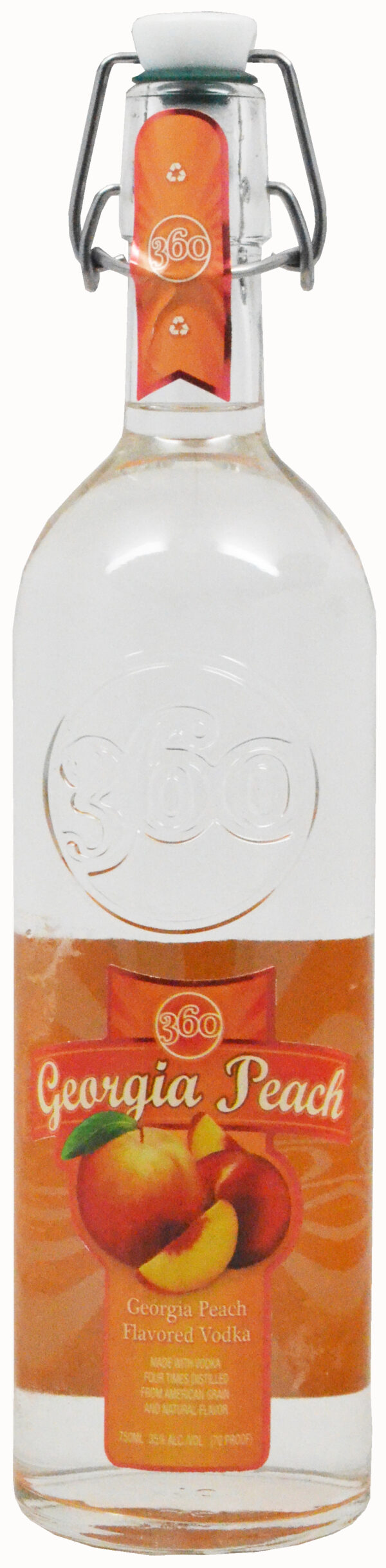 360 GEORGIA PEACH VODKA